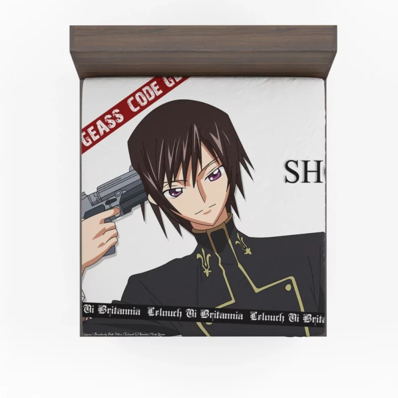 Lelouch Unveiled Legacy Anime Fitted Sheet