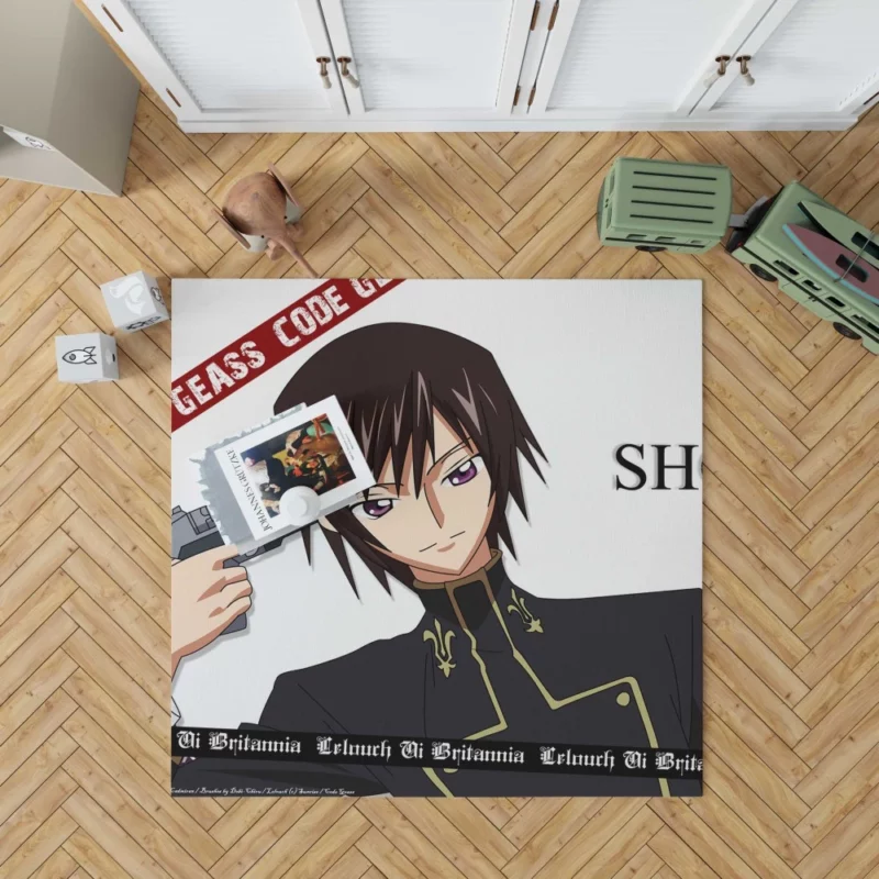 Lelouch Unveiled Legacy Anime Rug