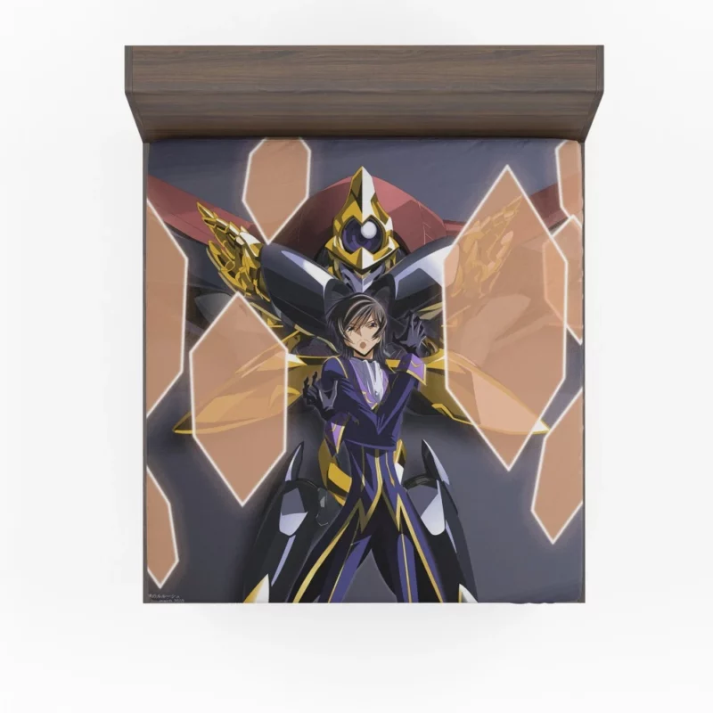 Lelouch Unwavering Spirit Anime Fitted Sheet