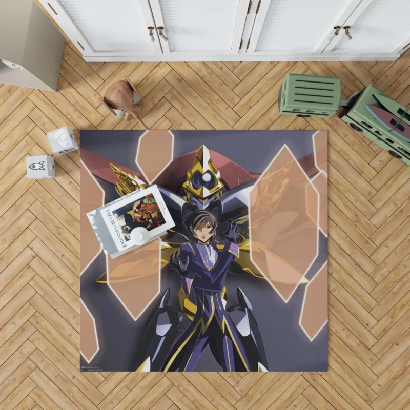 Lelouch Unwavering Spirit Anime Rug