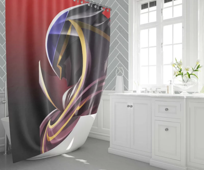 Lelouch Zero Reckoning Anime Shower Curtain 1