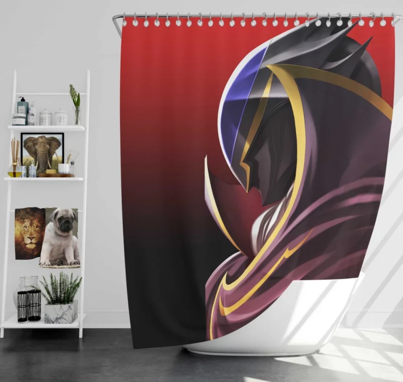 Lelouch Zero Reckoning Anime Shower Curtain