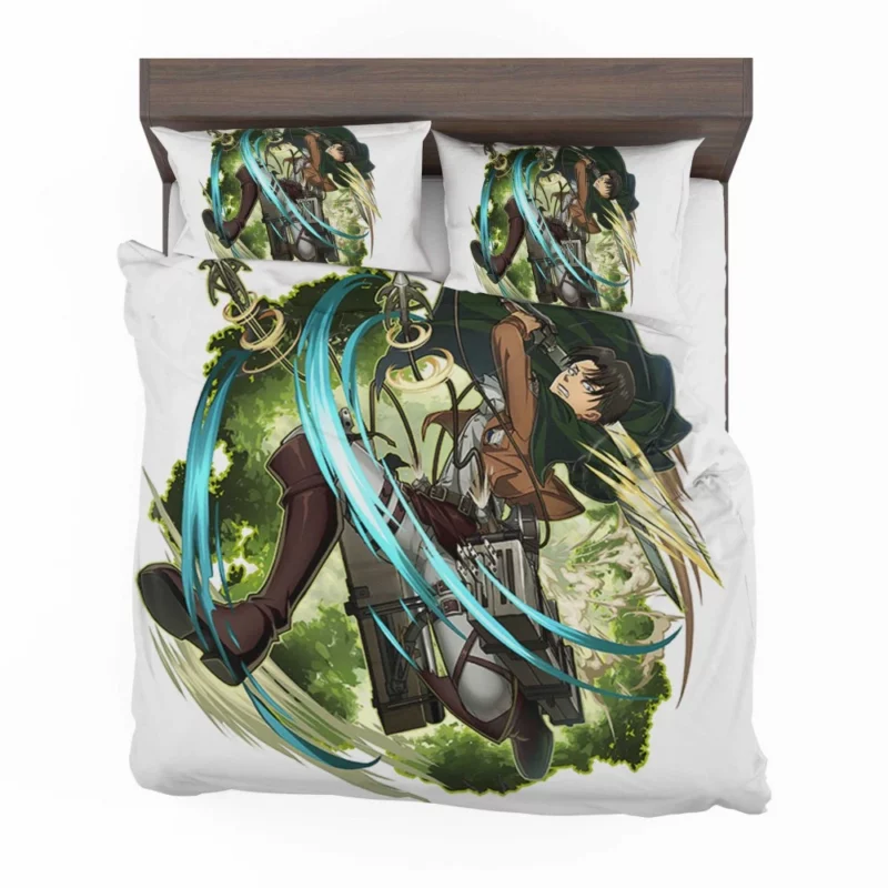 Levi Ackerman Humanity Hope Anime Bedding Set 1