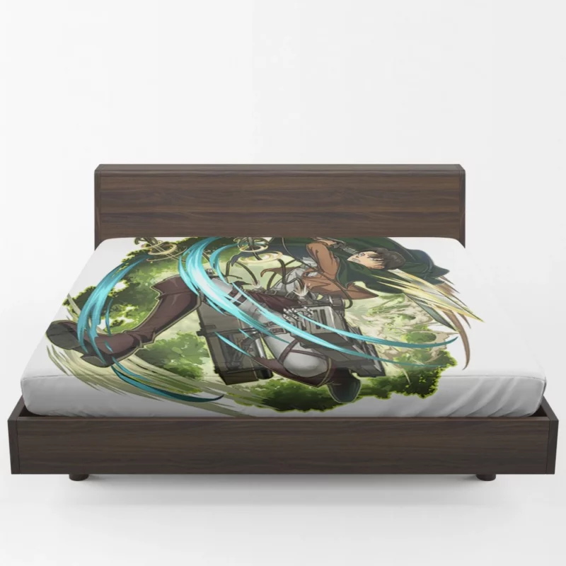 Levi Ackerman Humanity Hope Anime Fitted Sheet 1