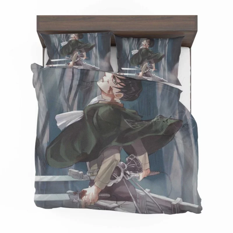 Levi Ackerman Humanity Savior Anime Bedding Set 1