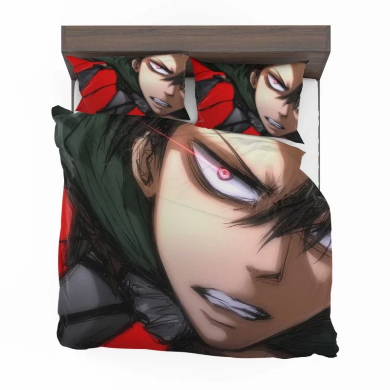 Levi Ackerman Legendary Blade Anime Bedding Set 1