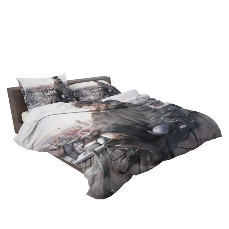 Levi Ackerman Lethal Blade Anime Bedding Set 2