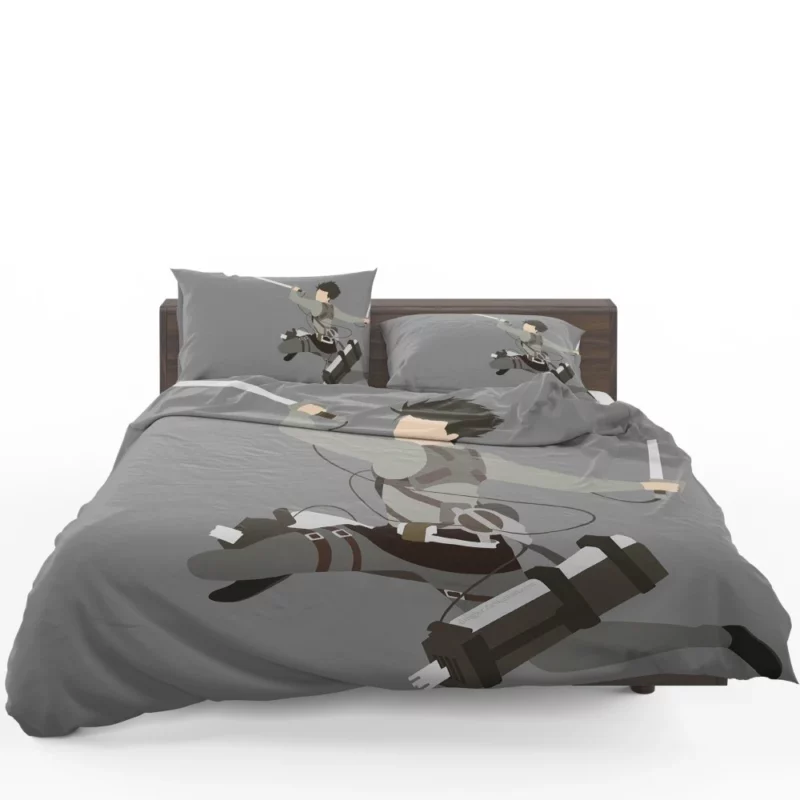 Levi Ackerman Oath Unbroken Anime Bedding Set