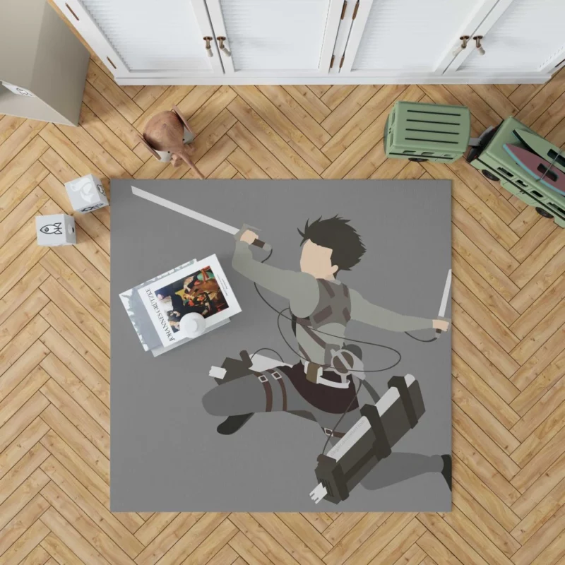 Levi Ackerman Oath Unbroken Anime Rug