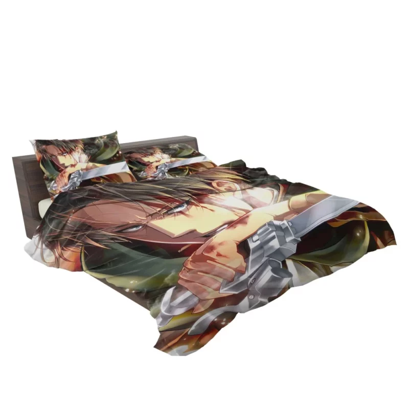 Levi Ackerman Shrouded Past Anime Bedding Set 2