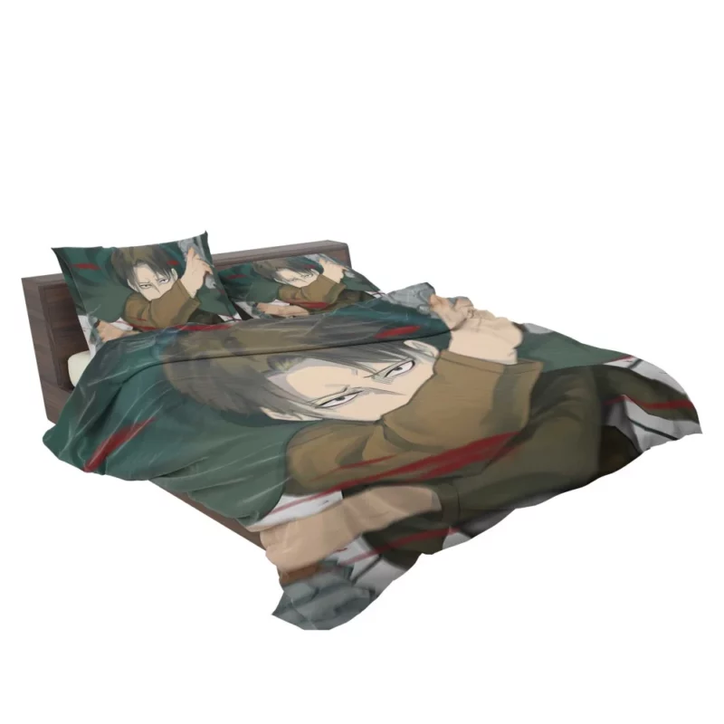 Levi Ackerman Struggle Unveiled Anime Bedding Set 2