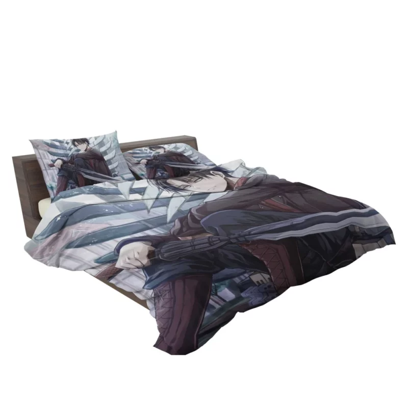 Levi Ackerman Swordmaster Path Anime Bedding Set 2