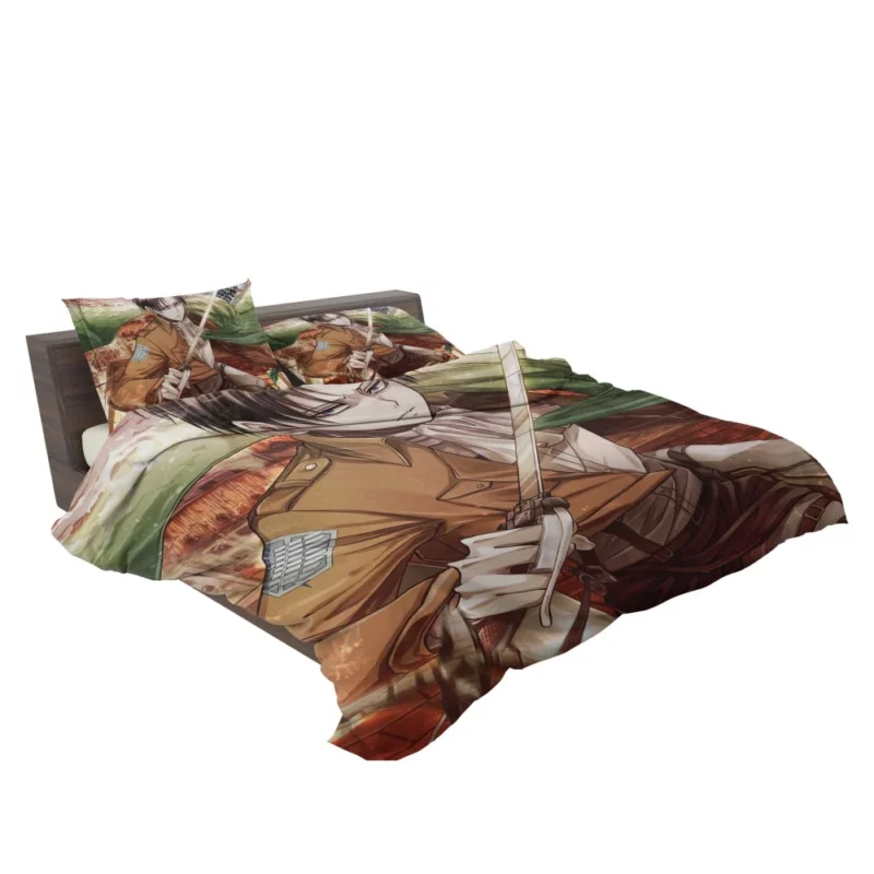 Levi Ackerman Titan Bane Anime Bedding Set 2