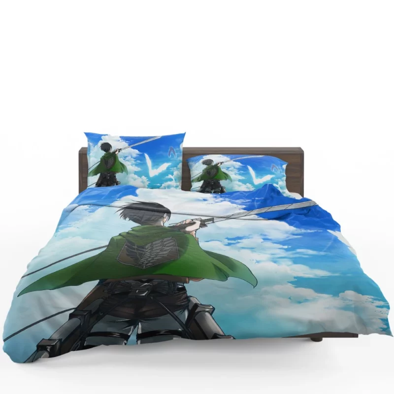 Levi Ackerman Titan Tamer Anime Bedding Set