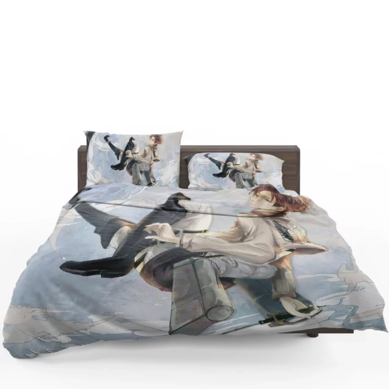 Levi Ackerman Unseen Power Anime Bedding Set