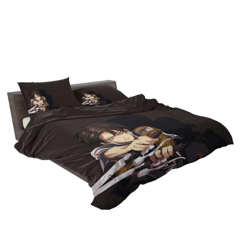 Levi Ackerman Unstoppable Force Anime Bedding Set 2