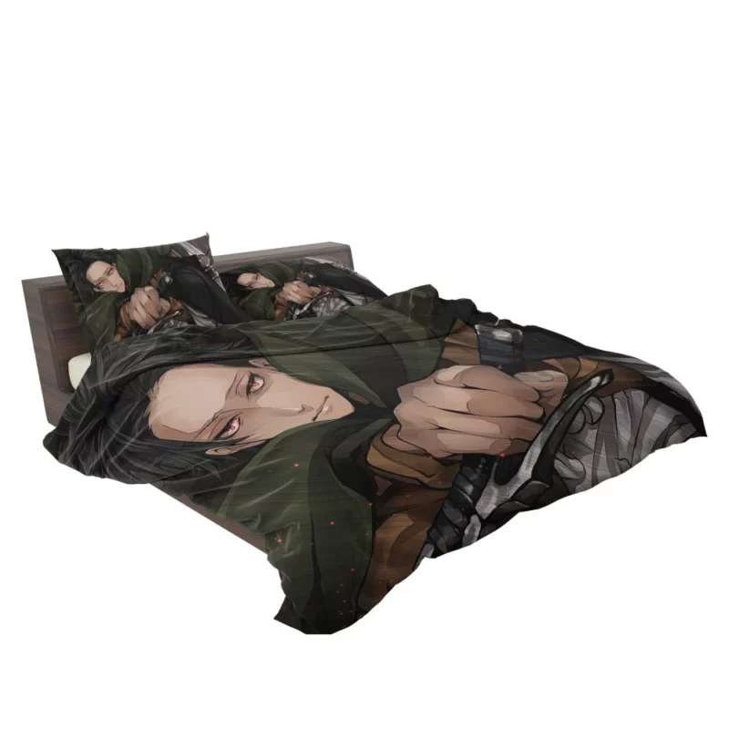 Levi Ackerman Unyielding Force Anime Bedding Set 2