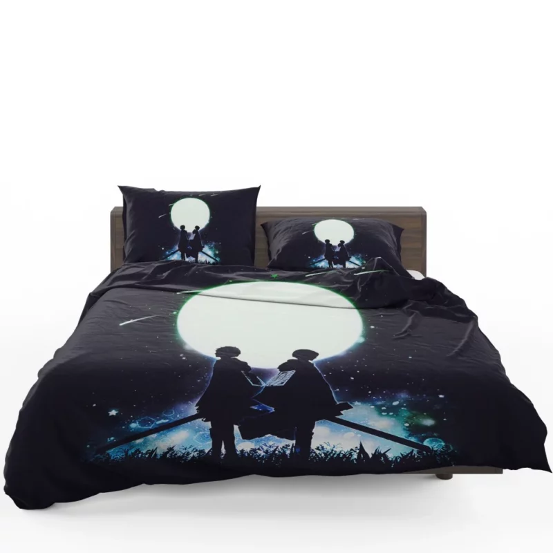 Levi and Eren Struggle Defined Anime Bedding Set