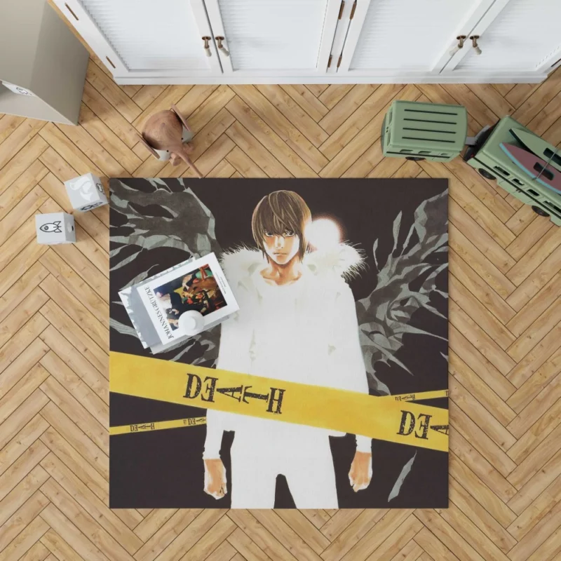 Light Yagami Architect of Destiny Anime Rug