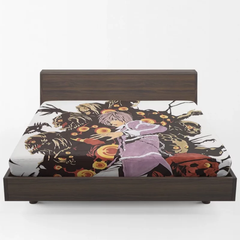 Light Yagami Calculated Choices Anime Fitted Sheet 1