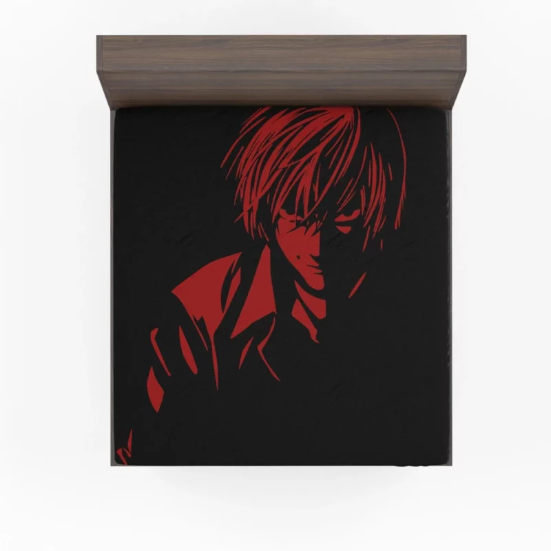 Light Yagami Complex Morality Anime Fitted Sheet