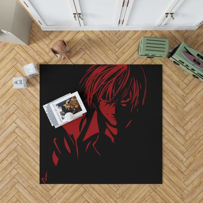 Light Yagami Complex Morality Anime Rug