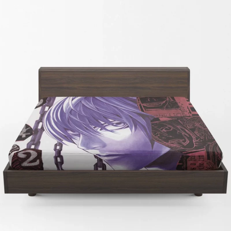 Light Yagami Fateful Encounter Anime Fitted Sheet 1