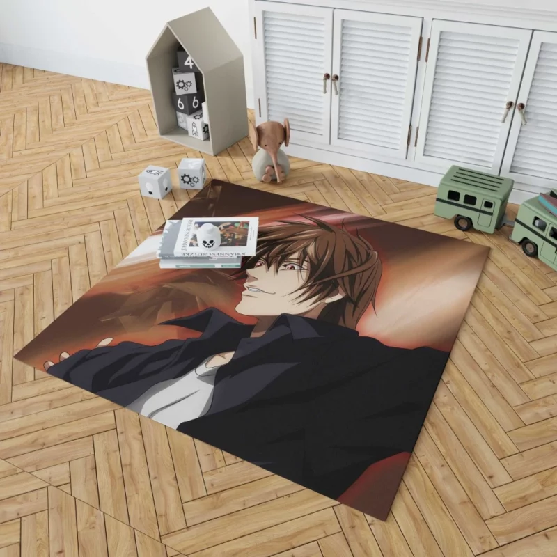 Light Yagami Power of Death Note Anime Rug 1