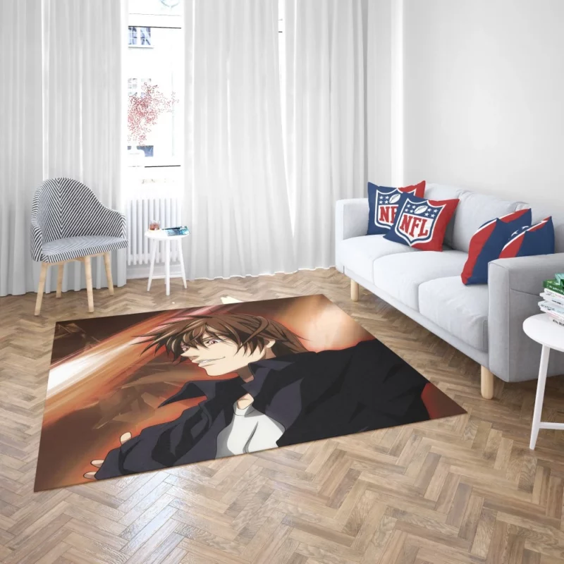 Light Yagami Power of Death Note Anime Rug 2