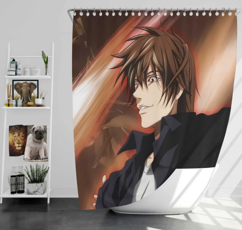 Light Yagami Power of Death Note Anime Shower Curtain