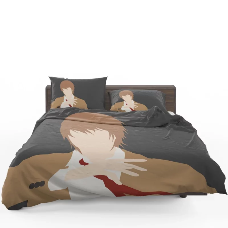 Light Yagami Student and Kira Anime Bedding Set