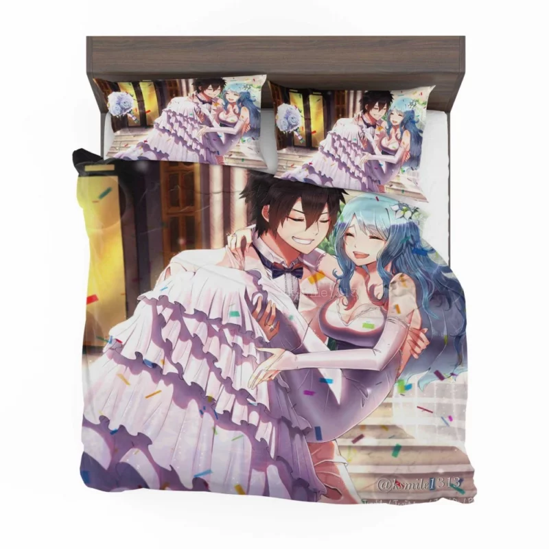 Love and Ice Gray x Juvia Anime Bedding Set 1