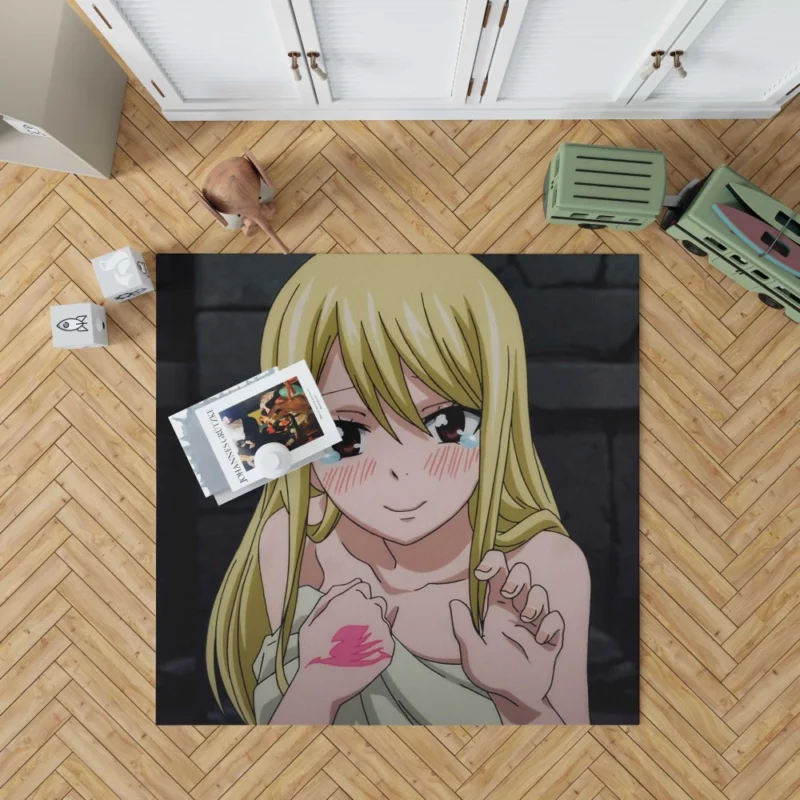 Lucy Heartfilia Celestial Mage Anime Rug