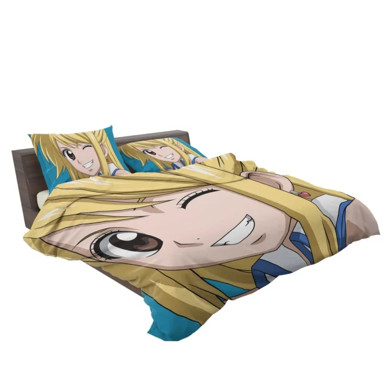 Lucy Heartfilia Enigmatic Blonde Beauty Anime Bedding Set 2