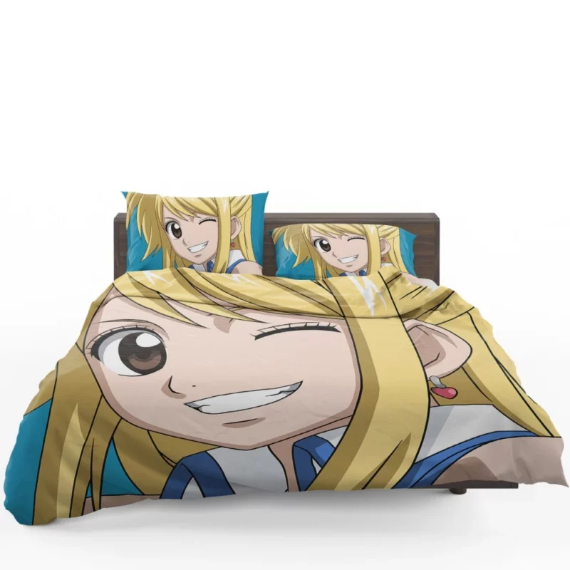 Lucy Heartfilia Enigmatic Blonde Beauty Anime Bedding Set