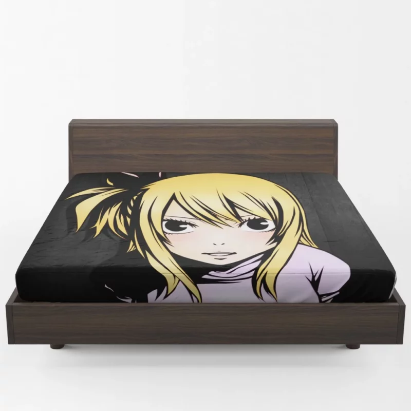 Lucy Heartfilia Fairy Tail Hero Anime Fitted Sheet 1