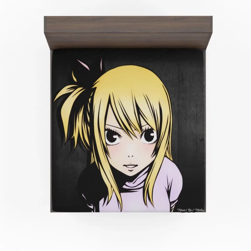 Lucy Heartfilia Fairy Tail Hero Anime Fitted Sheet