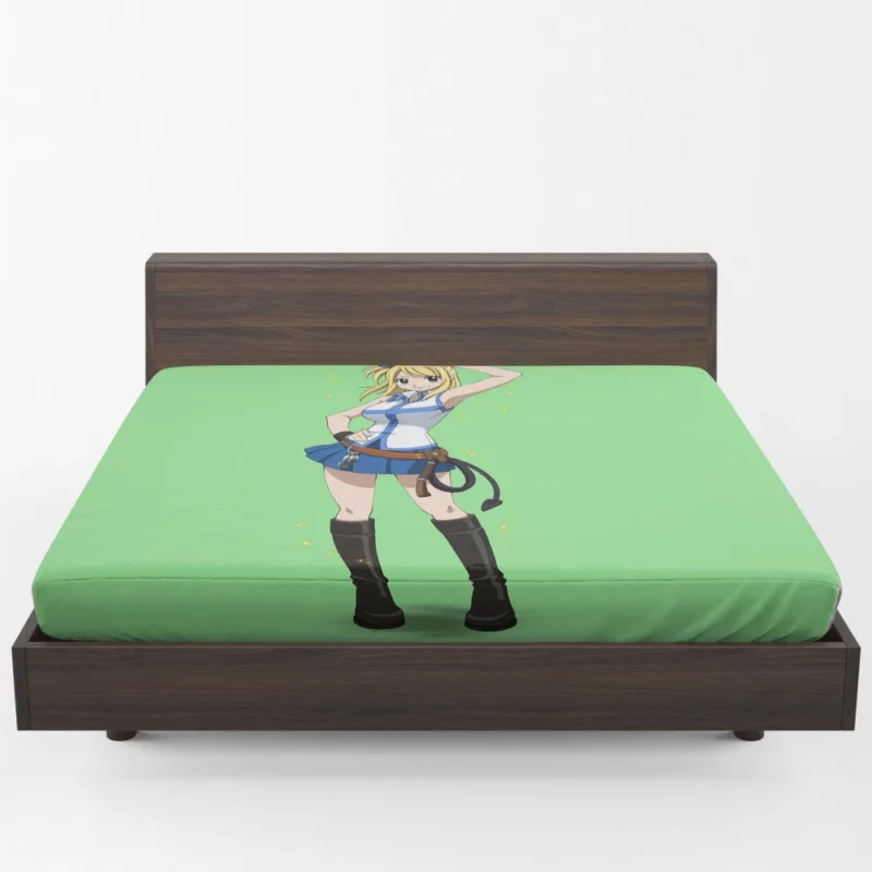 Lucy Heartfilia Fairy Tail Icon Anime Fitted Sheet 1