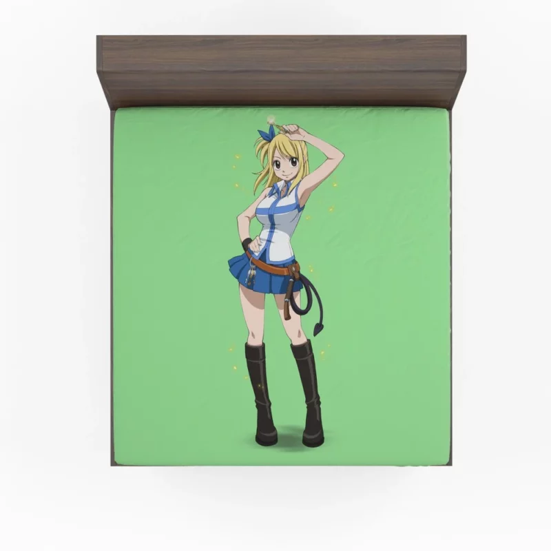 Lucy Heartfilia Fairy Tail Icon Anime Fitted Sheet