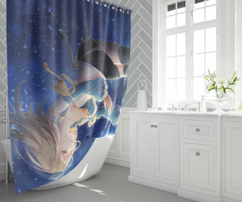 Lucy Heartfilia Fairy Tail Mage Anime Shower Curtain 1