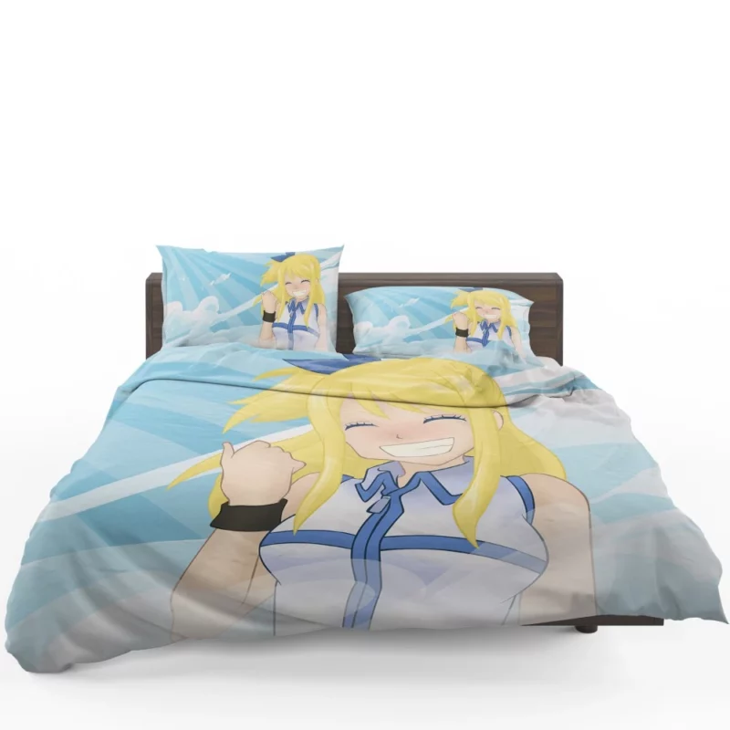 Lucy Heartfilia Fairy Tail Protagonist Anime Bedding Set