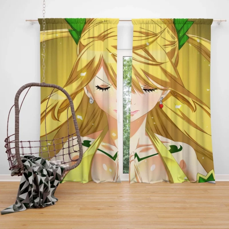 Lucy Heartfilia Fairy Tail Resilience Anime Curtain