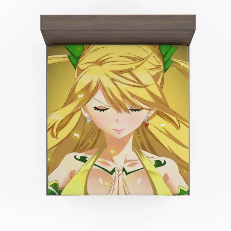 Lucy Heartfilia Fairy Tail Resilience Anime Fitted Sheet