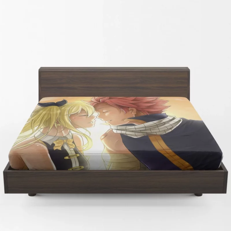 Lucy Heartfilia Magic Journey Anime Fitted Sheet 1