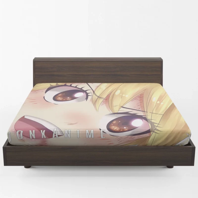 Lucy Heartfilia Magic Radiant Grace Anime Fitted Sheet 1