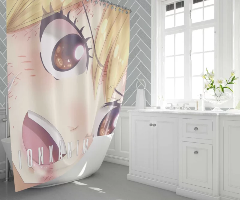 Lucy Heartfilia Magic Radiant Grace Anime Shower Curtain 1