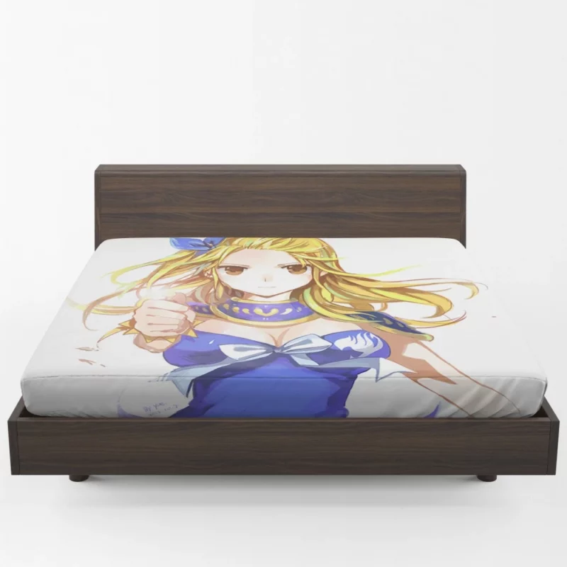 Lucy Heartfilia Magic and Adventure Anime Fitted Sheet 1