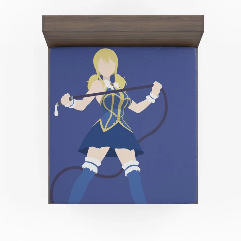 Lucy Heartfilia Magic and Friendship Anime Fitted Sheet