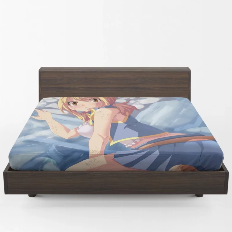 Lucy Heartfilia Magical Endeavors Anime Fitted Sheet 1