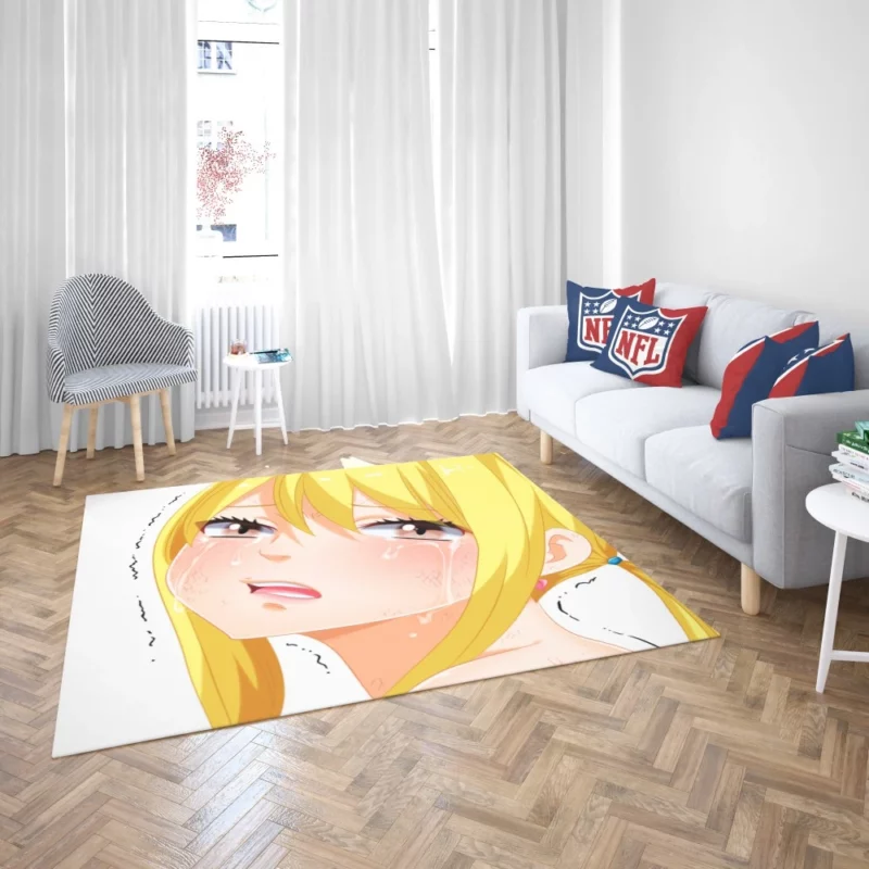 Lucy Heartfilia Magical Journeys Await Anime Rug 2